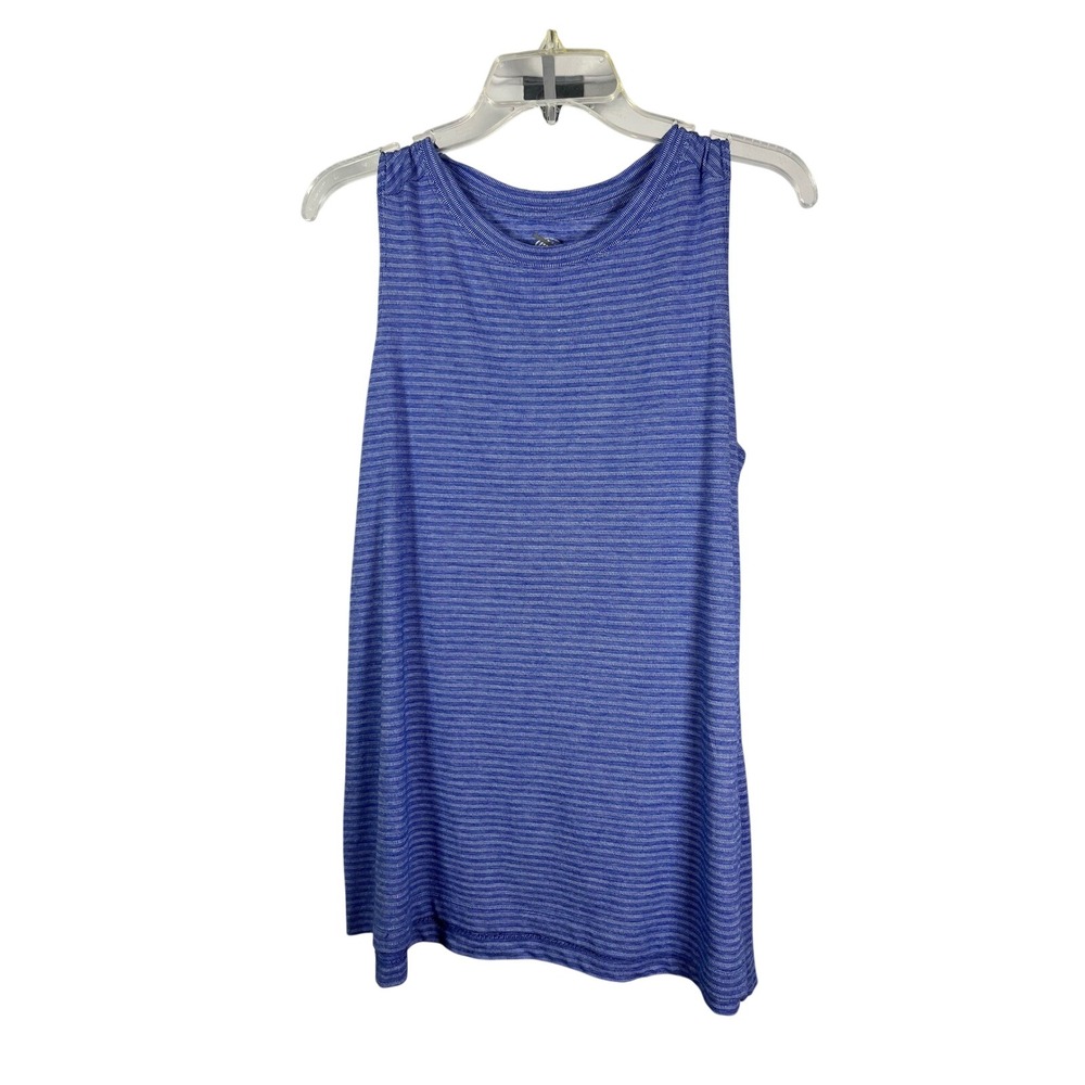 Champion Blue Striped Athletic Tank‎ Top Womens Size LG
